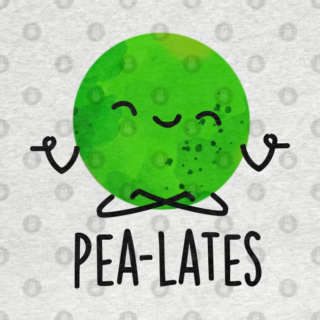 Pea-lates Cute Pilates Pea Pun by punnybone